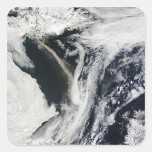 Sticker Carré Islande - printempsÂ's Eyjafjallajââââââââââââââââ
