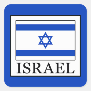Sticker Carré Israël
