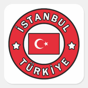 Sticker Carré Istanbul Türkiye