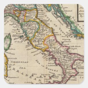 Sticker Carré Italie 9