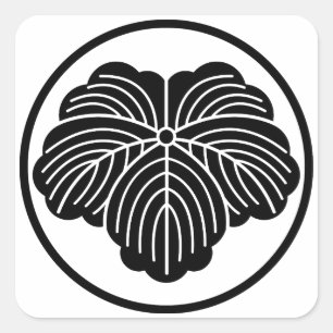 Sticker Carré Ivy leaf