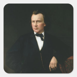 Sticker Carré J. Brahms, c.1860