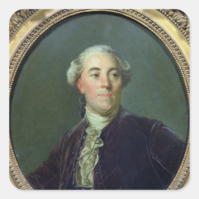 Sticker Carré Jacques Necker c.1781 (Devant)