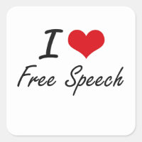 J'aime la liberté d'expression