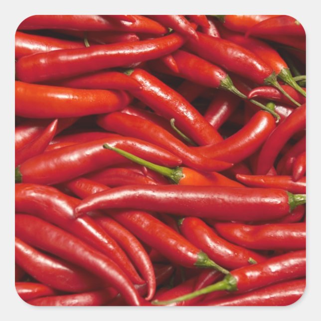 Sticker Carré Jalapenos (Devant)