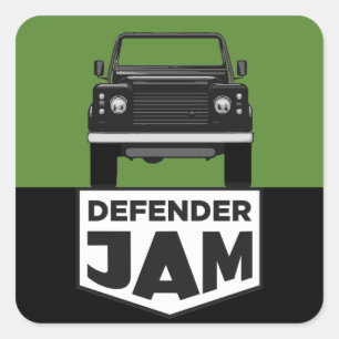 STICKER CARRÉ JAM DEFENSEUR