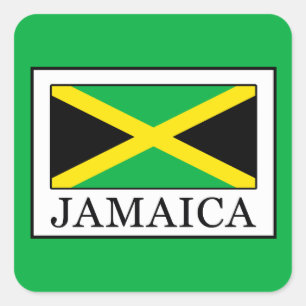Sticker Carré Jamaïque