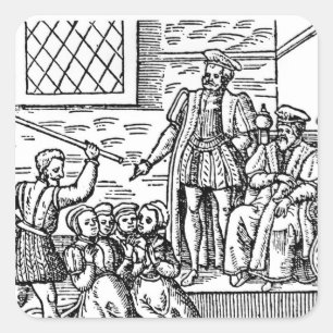 Sticker Carré James I de l'Angleterre et VI de l'Ecosse