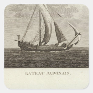 Sticker Carré Japon 3