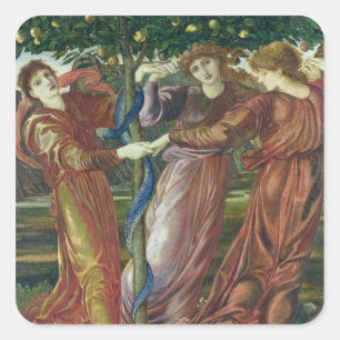 Sticker Carré Jardin des Hesperides, 1869-73