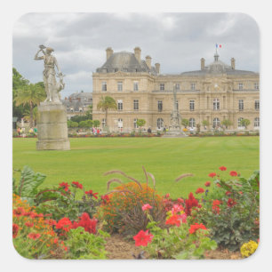 Sticker Carré Jardin du Luxembourg