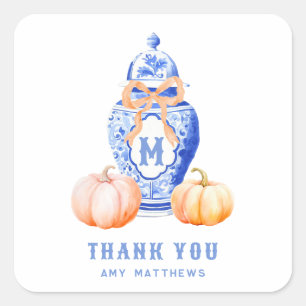 Sticker Carré Jardin opiaire en bambou   Chinoiserie Merci