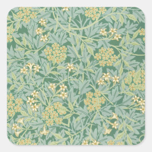 Sticker Carré Jasmine by William Morris