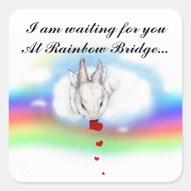 STICKER CARRÉ J'ATTENDS... (Devant)