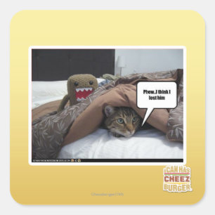 Sticker Carré Je crois que je l'ai perdu