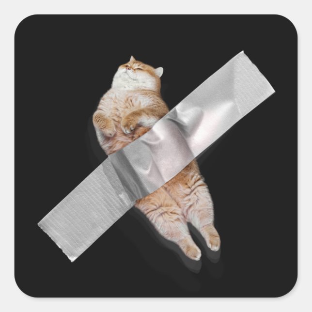 Sticker Carré Je suis la meilleure banane ! (Devant)