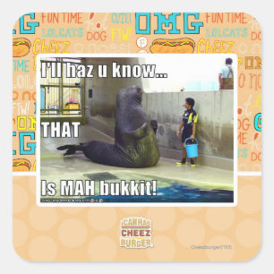 Sticker Carré Je vous le ferai savoir