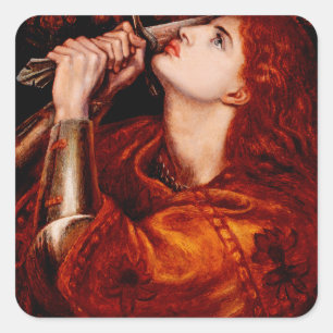 Sticker Carré Jeanne d'Arc