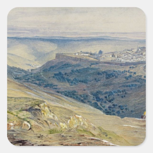 Sticker Carré Jérusalem (Devant)