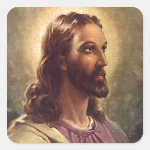 Sticker Carré Jésus