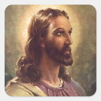 Sticker Carré Jésus