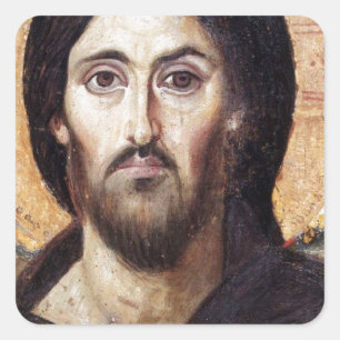 Sticker Carré Jésus-Christ