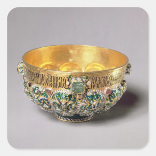 Sticker Carré Jeu de bol en relief