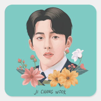 Sticker Carré Ji Chang Wook