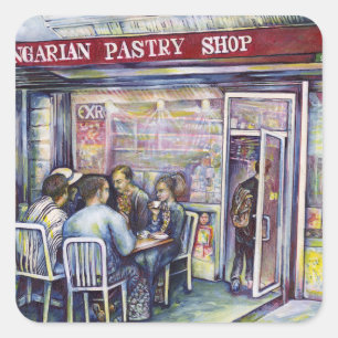 Sticker Carré Jocund