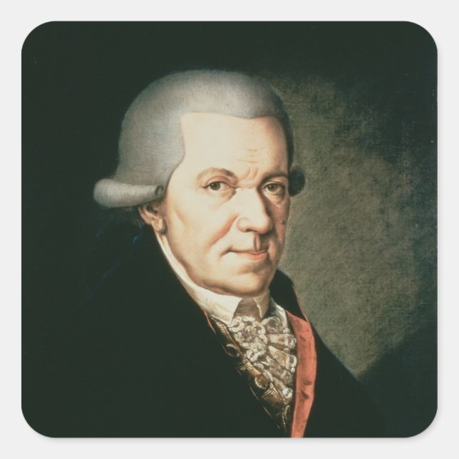 Sticker Carré Johann Michael Haydn, frère du compositeur (Devant)