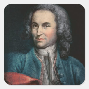 Sticker Carré Johann Sebastian Bach c.1715