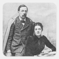 John Addington Symonds et sa fille, 1891