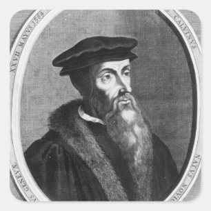 Sticker Carré John Calvin