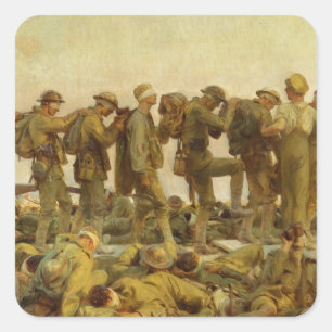 Sticker Carré John Singer Sargent - Gazés
