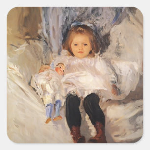 Sticker Carré John Singer Sargent - Ruth Sears Bacon
