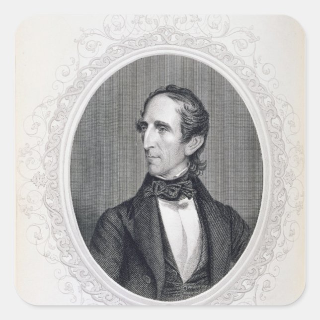 Sticker Carré John Tyler (Devant)