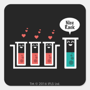 Sticker Carré Joli rack