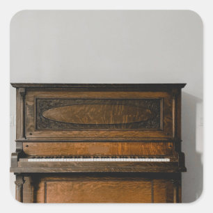 Sticker Carré Jolie oeuvre Piano