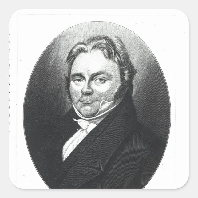 Sticker Carré Jons Jakob Berzelius (Devant)