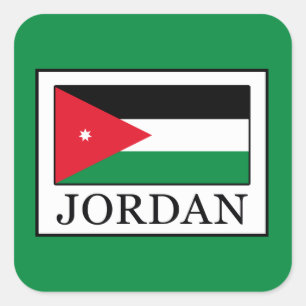 Sticker Carré Jordanie