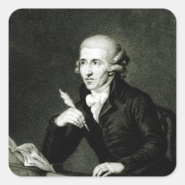 Sticker Carré Joseph Haydn c.1770 (Devant)