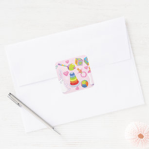 Sticker Carré Jouets pour bébés et articles de première nécessit