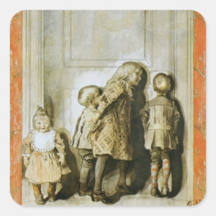 Sticker Carré Jour avant la veille de Noël