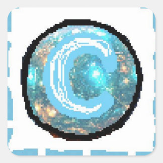 Sticker Carré Jour de la Lune