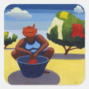 Sticker Carré Journée du séchage 2007