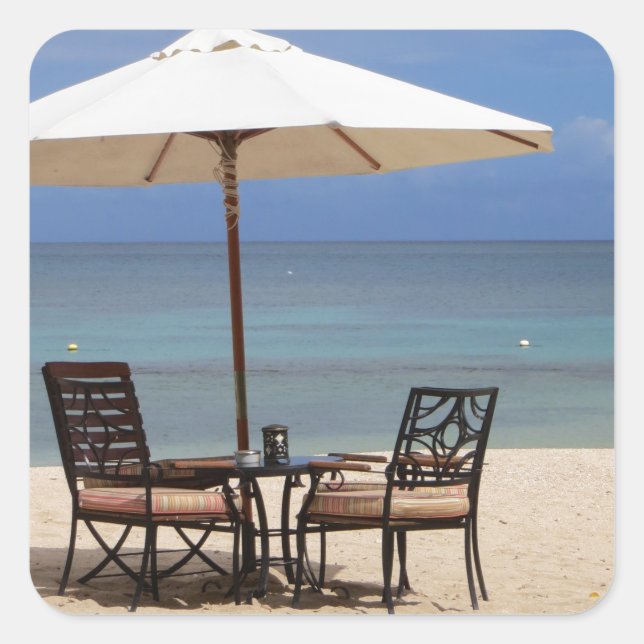 Sticker Carré Joyeux (Devant)