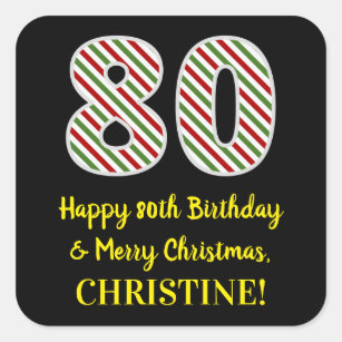 Autocollants Stickers Anniversaire De Christine Zazzle Fr