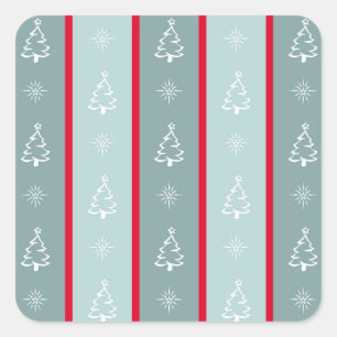 Sticker Carré Joyeux Noël
