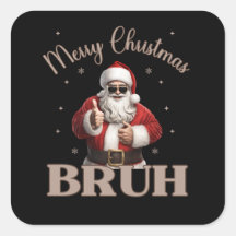 Joyeux Noël BRUH Drôle design