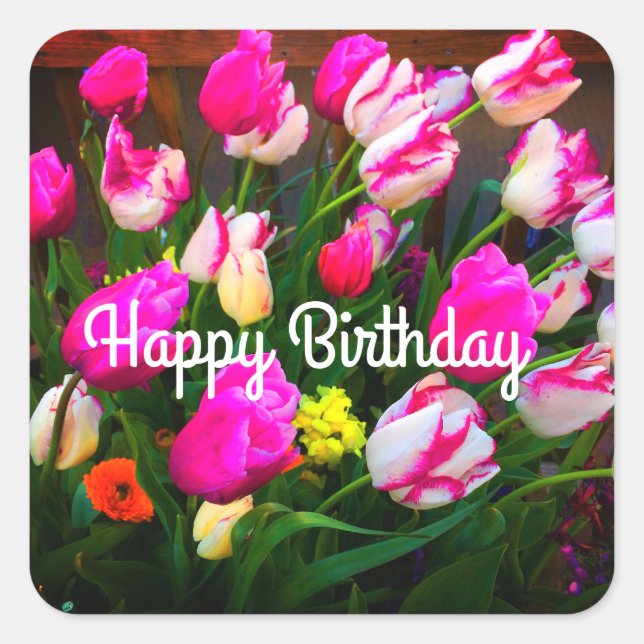 Sticker Carré Joyeux Noël Rêve et Affaire #1-1 (Devant)